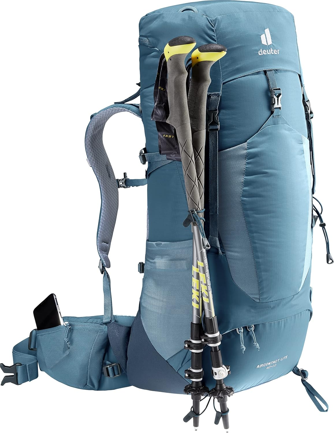 Deuter Men'S Aircontact Lite 40 + 10 Trekking Backpack (Pack of 1) image number 3