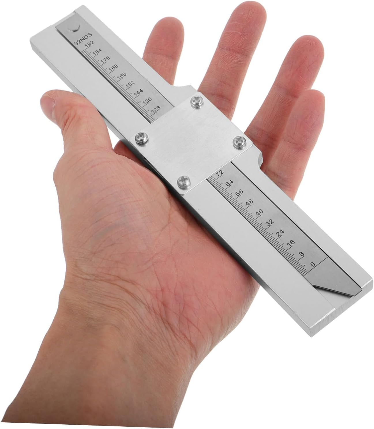 TOPPERFUN Car Tyre Tread Depth Gauge Tool Truck Tire Depth Checker Magnifying Ruler Automotive Gauge