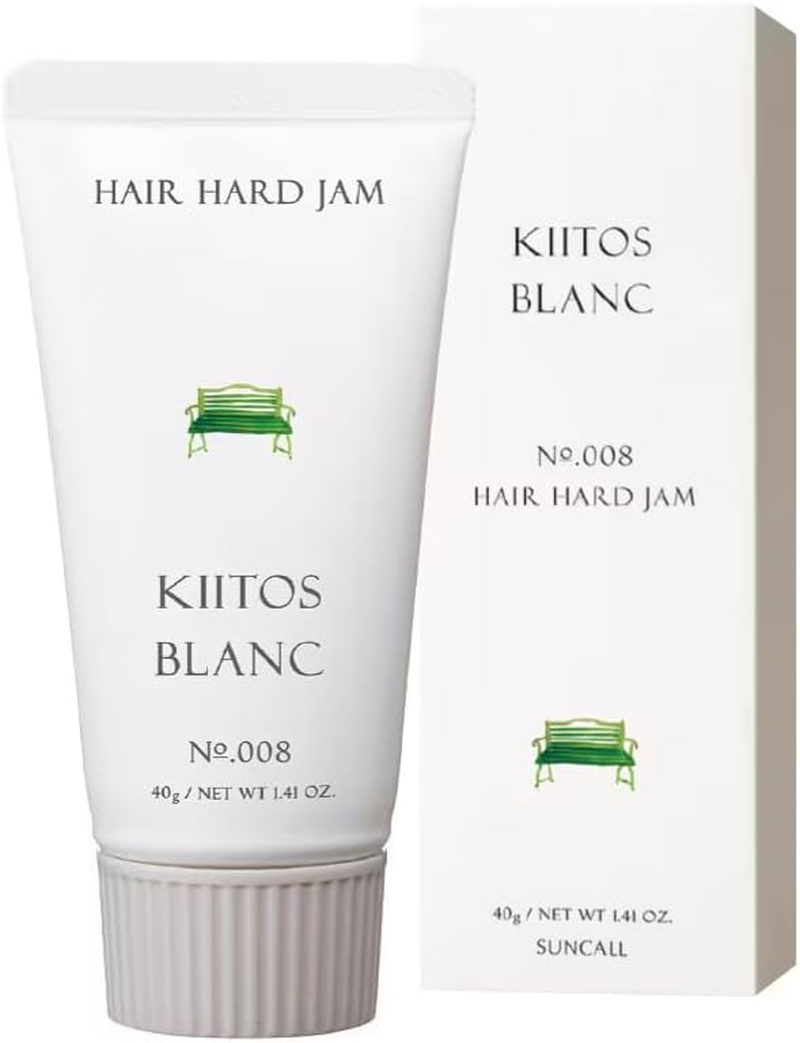 SUNCALL Keatos Blanc Hair Hard Jam 8, 1.4 Oz (40 G)