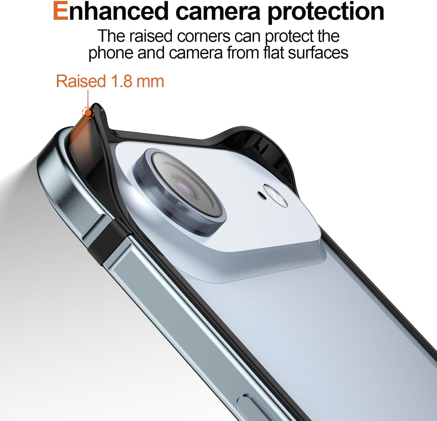 Metal Bumper Case for Iphone 17 Air, Aluminum Frame Slim Case [Soft Silicone Inner Bumper][Raised Edge Protection] HD Tempered Glass Screen Protector Cover for Iphone 17 Air Blue