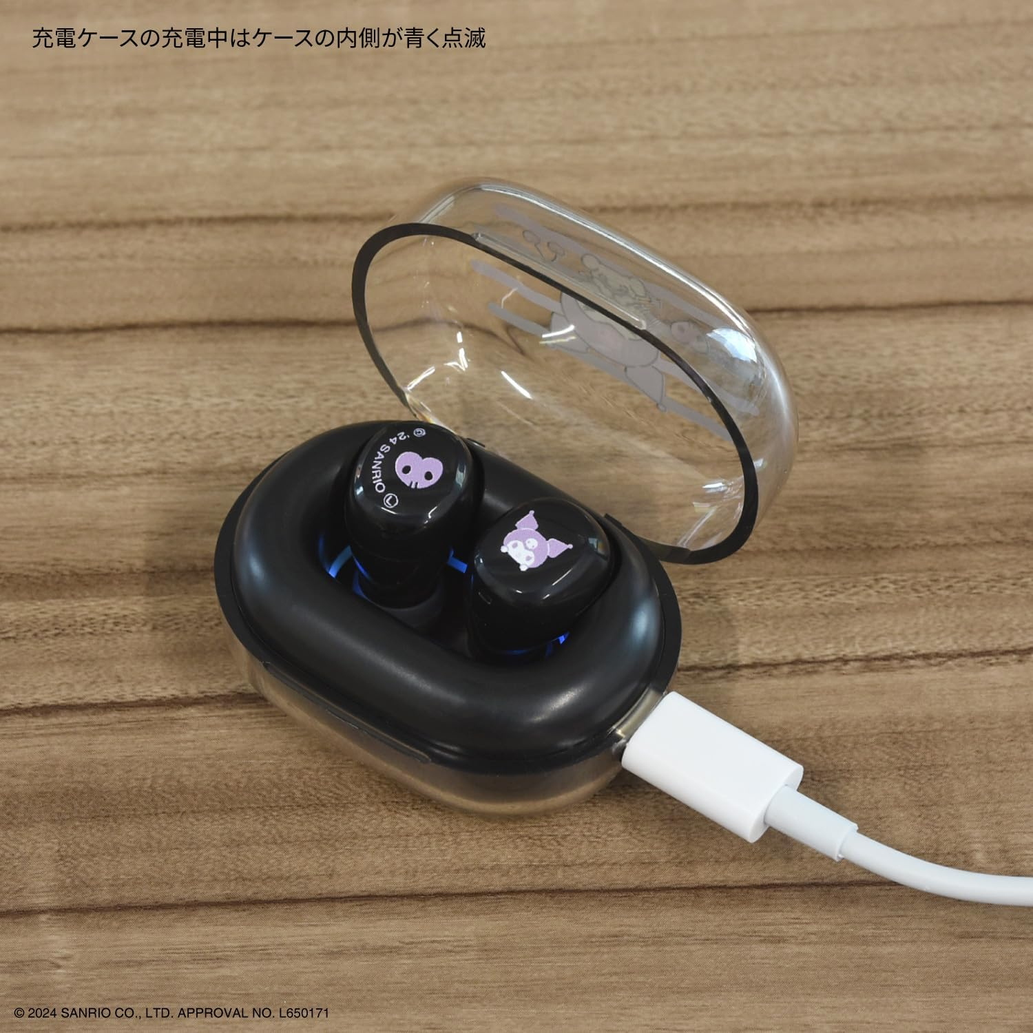 Gourmandies Sanrio Characters Fully Wireless Stereo Earphones, Chromi, SANG-458KU image number 4