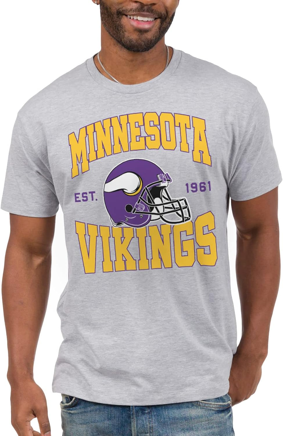 Junk Food NFL Team Helmet T-Shirt Adult image number 5