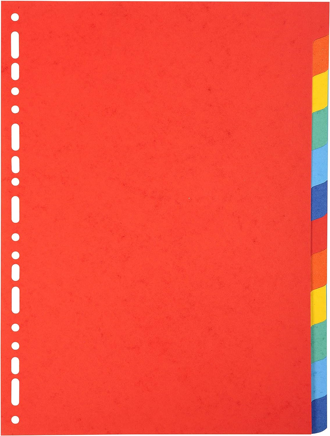 Exacompta - Ref 2012E - Forever Collection - 100% Recycled Dividers - Suitable for A4 Documents, 220Gsm 100% Recycled Card, 12 Position - Multicoloured image number 7