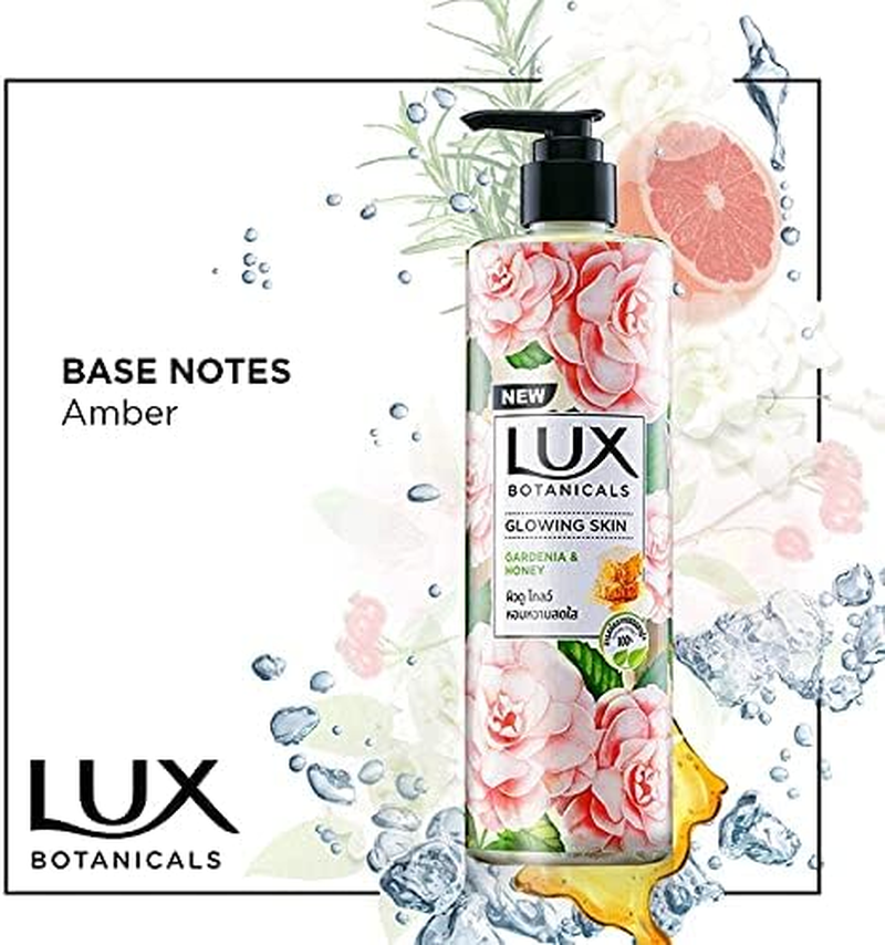 Lux Botanical Glowing Skin Gardenia & Honey Body Wash 450Ml image number 1