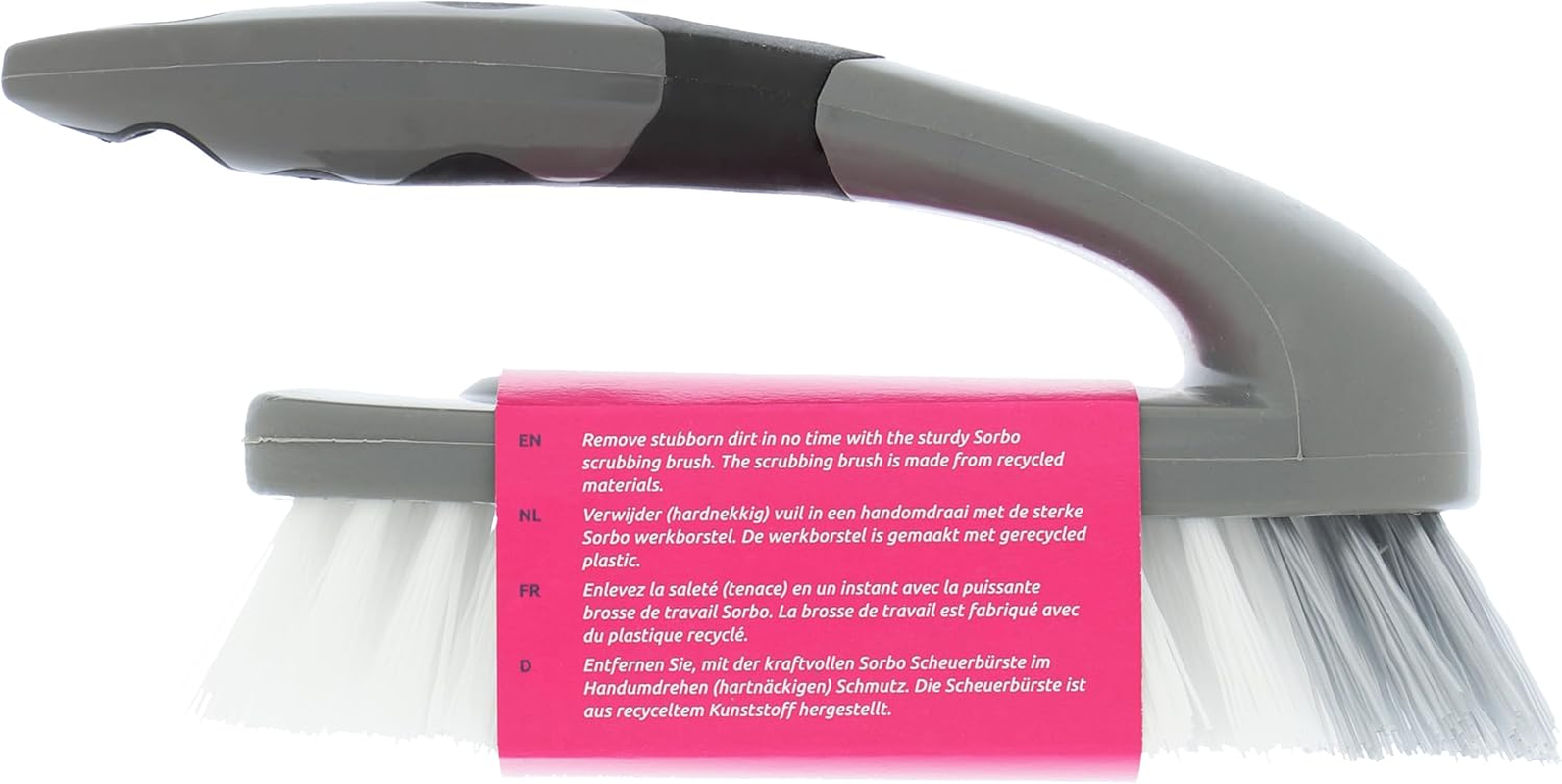 Sorbo Scrubbing Brush, Grey, Regular image number 5