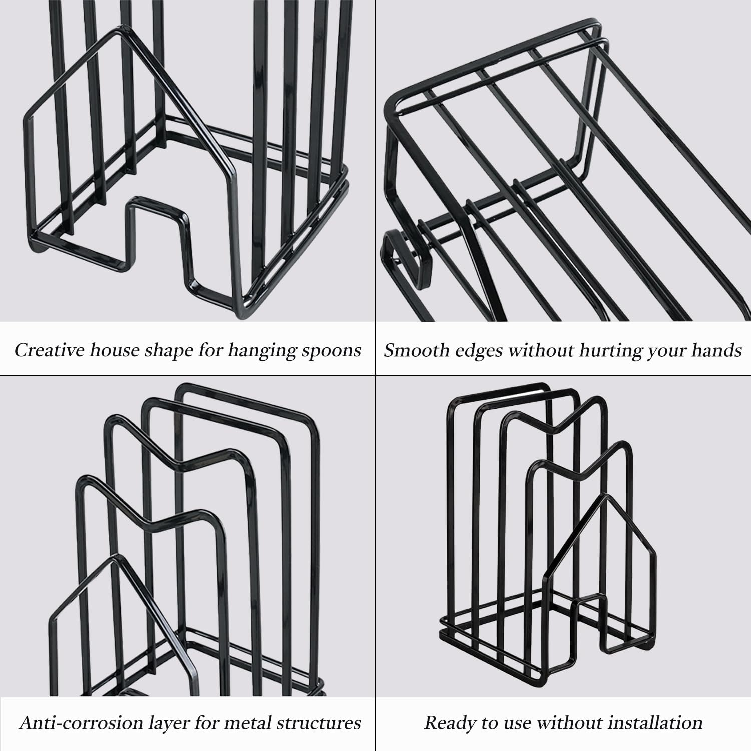 Cutting Board Rack, All-In-One Pot Lid & Chopping Board Organizer &ndash; Durable, Space-Saving Organizer for Your Kitchen image number 1