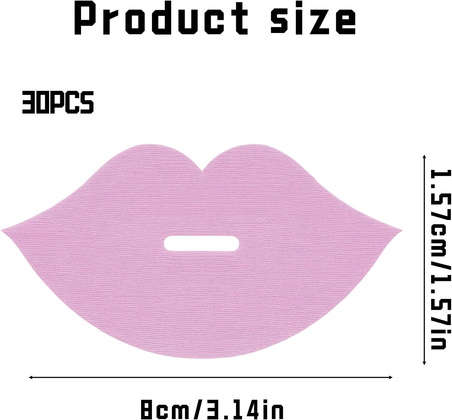 30 Sheets Beauty Sleep Mouth Tape, Weightless Patches, Beauty Products for Women, 30 Pink Patches for Overnight Lip Hydration & Jawline Relief | Hypoallergenic, Easy Removal