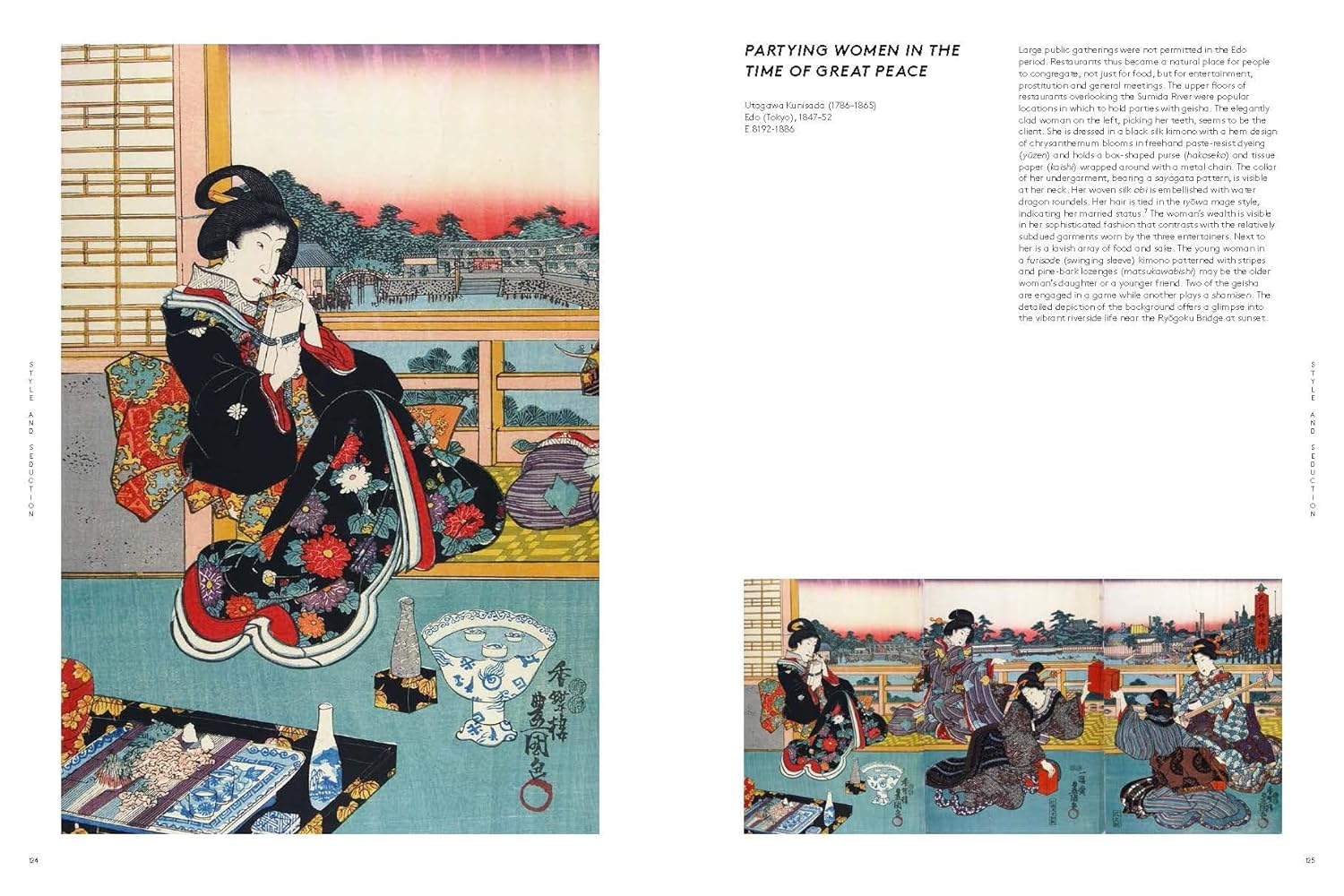 Fashion and the Floating World: Japanese Ukiyo-E Prints image number 2