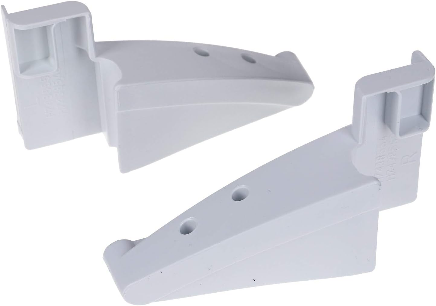 Dl-Pro Set Holder Right + Left for Liebherr 7438550 7438548 Robust Side Panel Holder for Bottle Compartment Door Fridge Freezer Combination image number 4