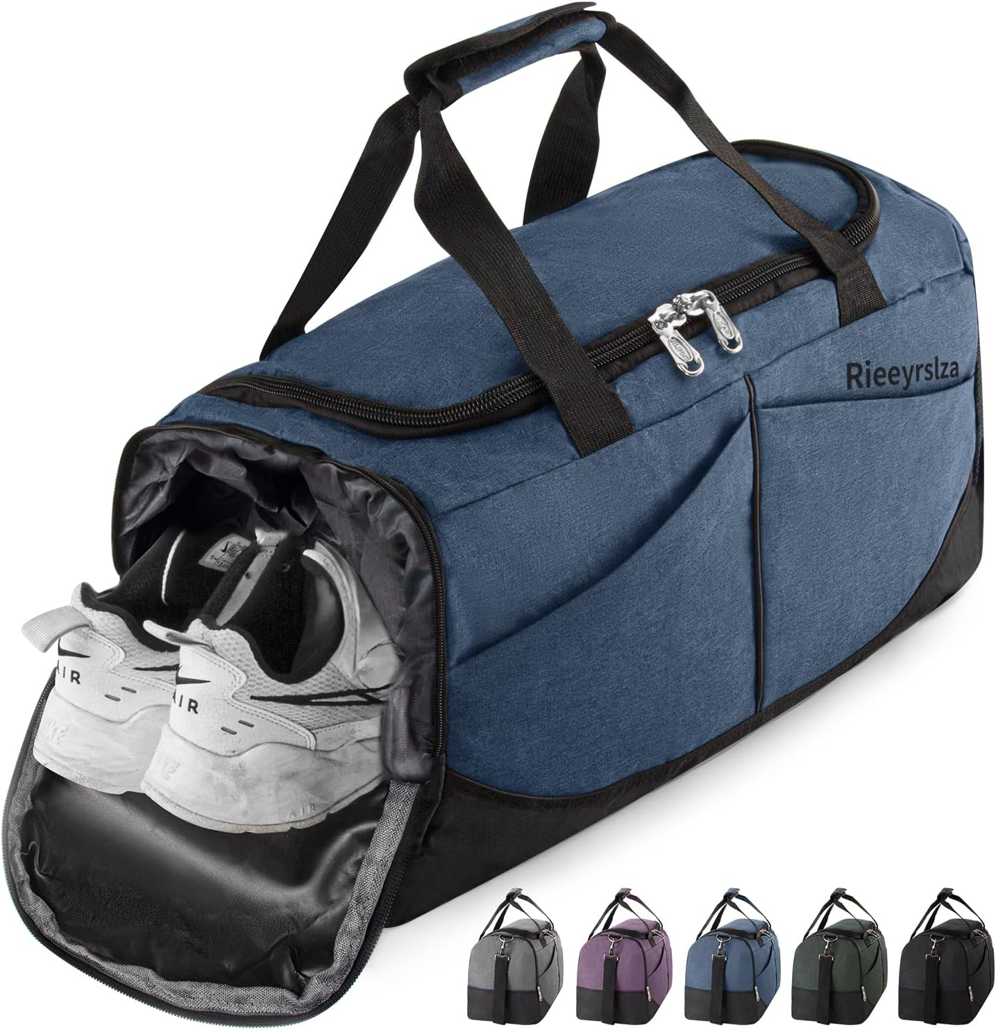 Sport Duffle Bag Sports Gym Bag with Shoes Compartment image number 1