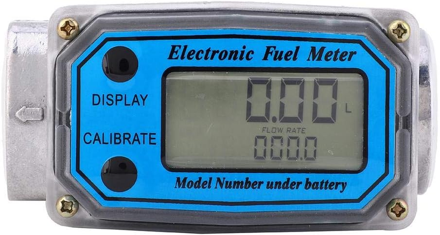 Fuel Flow Meter Digital Turbine Flow Meter Turbine Flow Meter Turbine Flow Meter Flow Meter(Blue LLW-25) image number 5