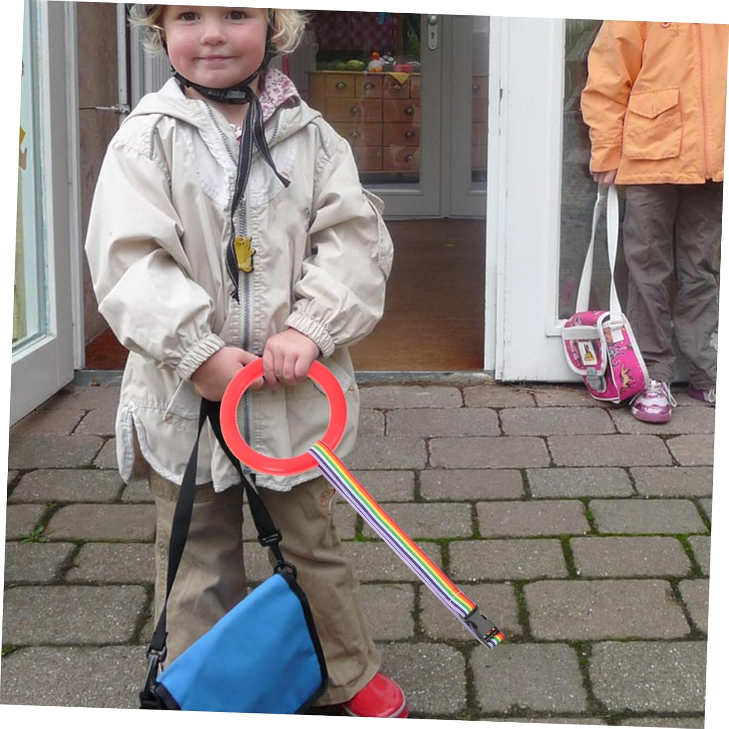 Operitacx Stroller Toddler Leash 6Pcs Colorful Walking Rope Anti-Lost Walking Rope for Kindergarten Preschool Toddlers Child Safety Locks image number 1