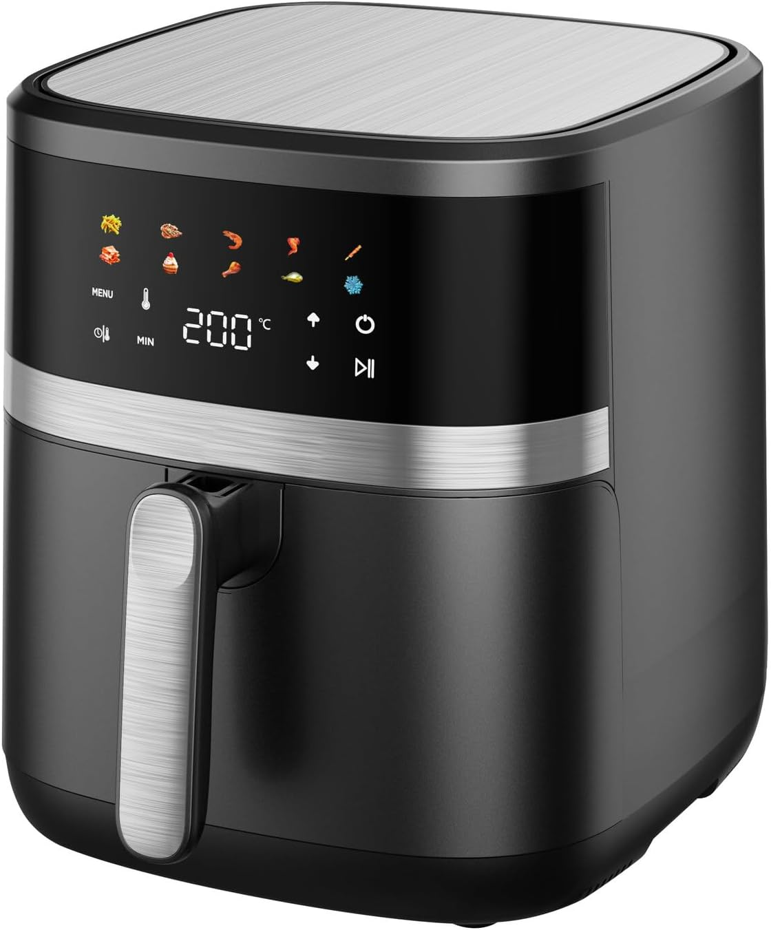 Healthy Choice 7.5L Digital Air Fryer &ndash; Dual Heating Elements, Touchscreen Control, Oil-Free Cooking, Fast and Even Frying, Easy to Clean, Ideal for Healthy Meals image number 4