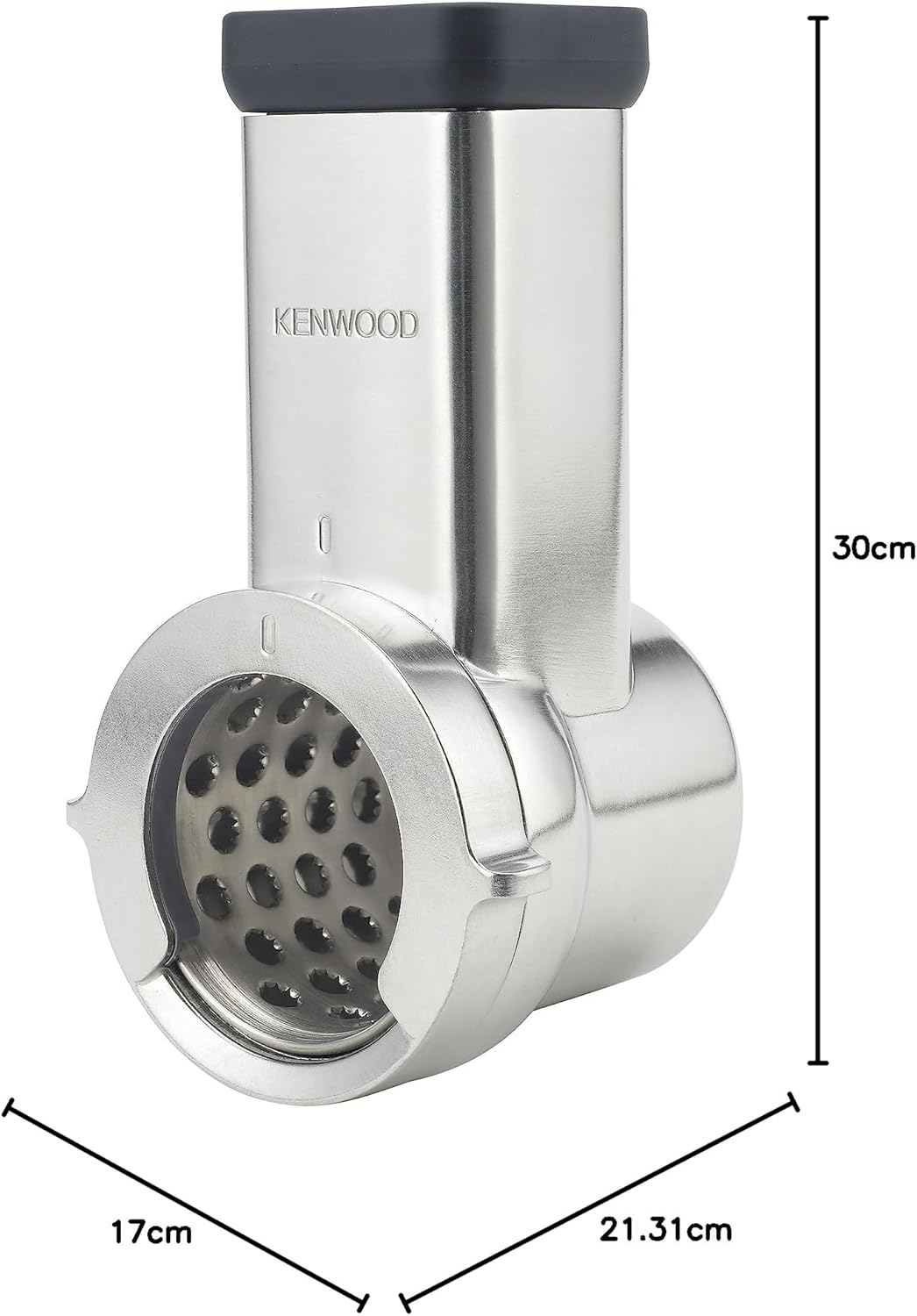 Kenwood Rotary Slicer and Grater, Stand Mixer Attachment, KAX643ME, Silver image number 1