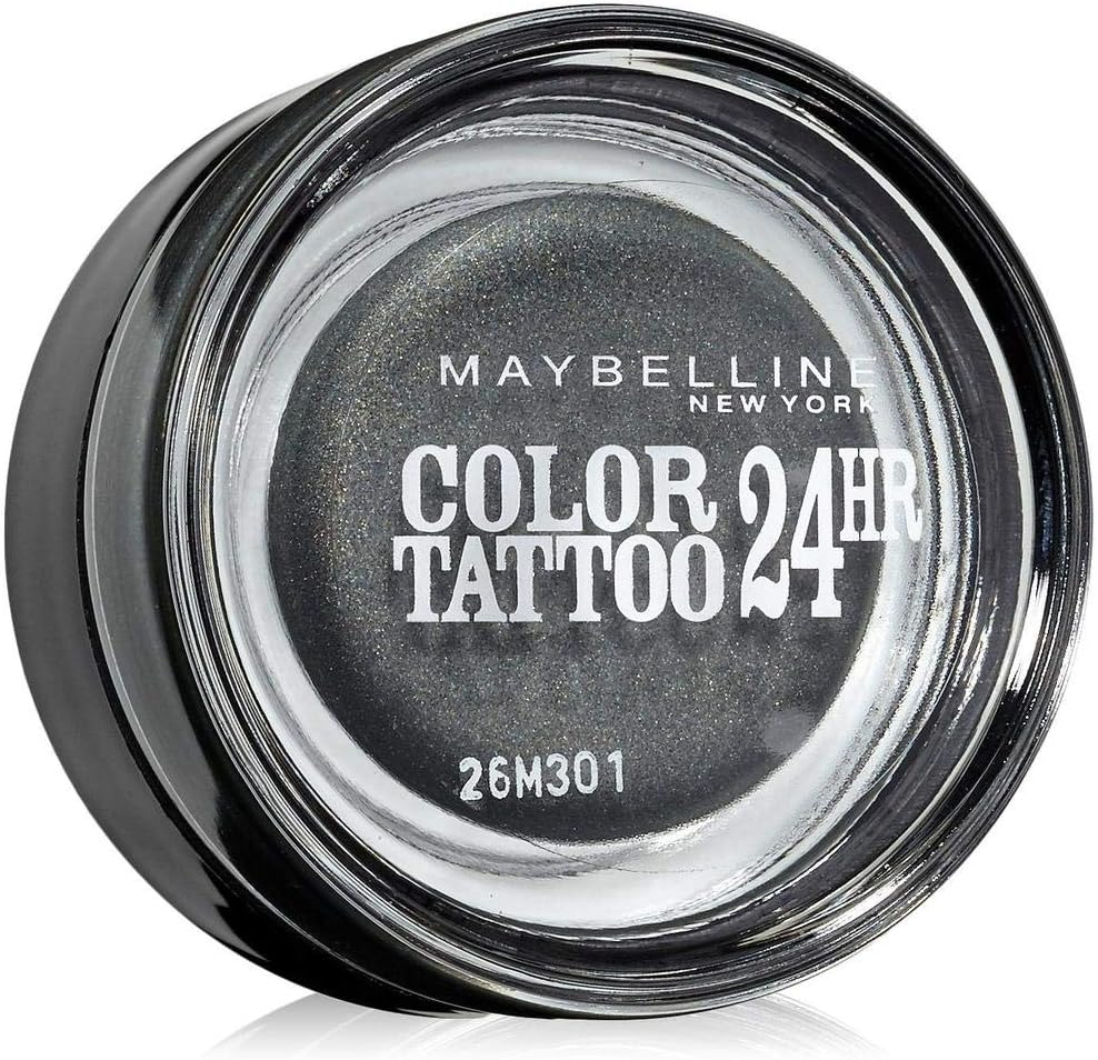 Maybelline Colour Tattoo 24 Hour Eye Shadow, Immortal Charcoal Number 55