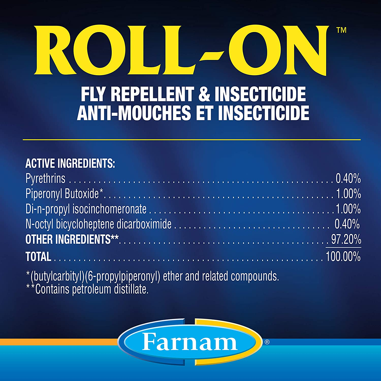 Farnam Roll-On Fly Repellent | for Horses, Ponies and Dogs | 2 Oz image number 3
