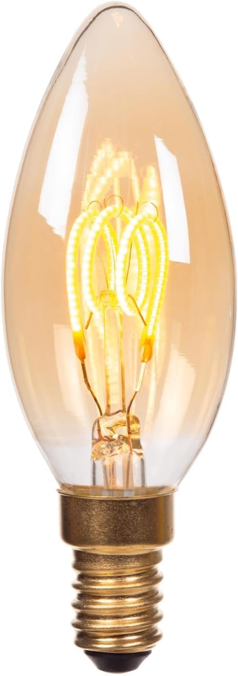 LUCIDE C35 - Filament Lamp - Diameter 3.5 Cm - LED 3 Stepdim (Memory) - E14-1X3W 2200K - Amber image number 3