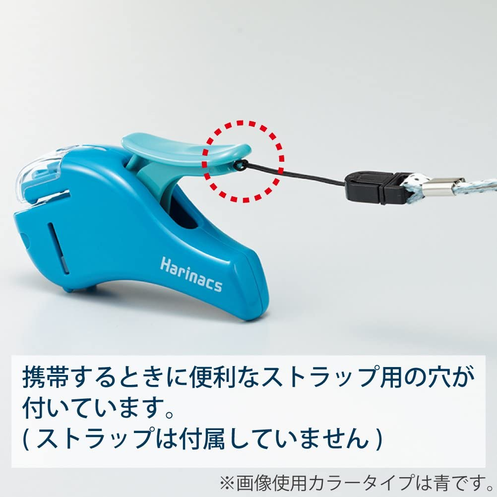 Kokuyo Harinacs Stapleless Stapler, Compact Alpha, up to 5 Sheets Binding, Blue, Japan Import (SLN-MSH305B) image number 3