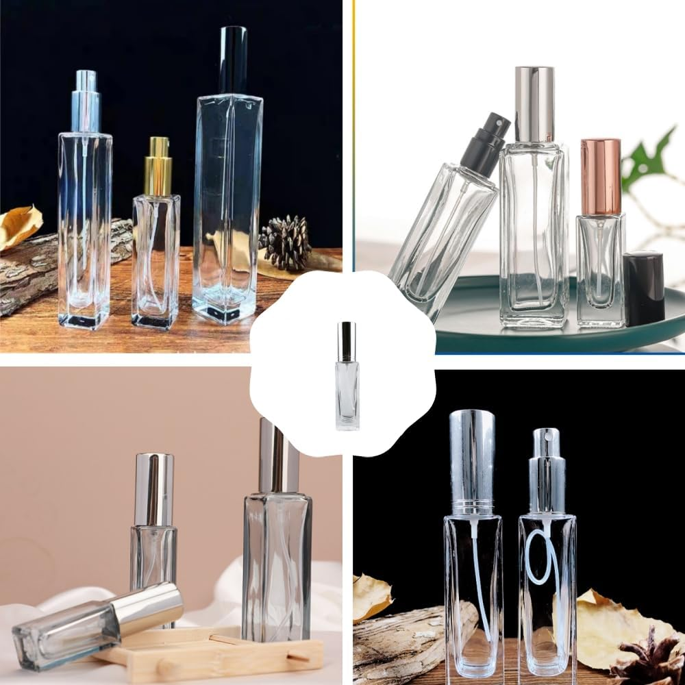 Changyeah Perfume Atomiser,20Ml Refillable Mist Spray Bottles,Perfume Sprayer Men and Women, Essential Oils - Clear,Portable, and Direct Spray Container for Home and Travel Use image number 2