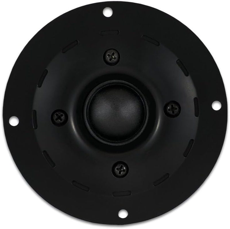 Goldwood Sound 200 Watts 8Ohm Silk Dome Speaker Tweeter Black (GT-525) image number 1