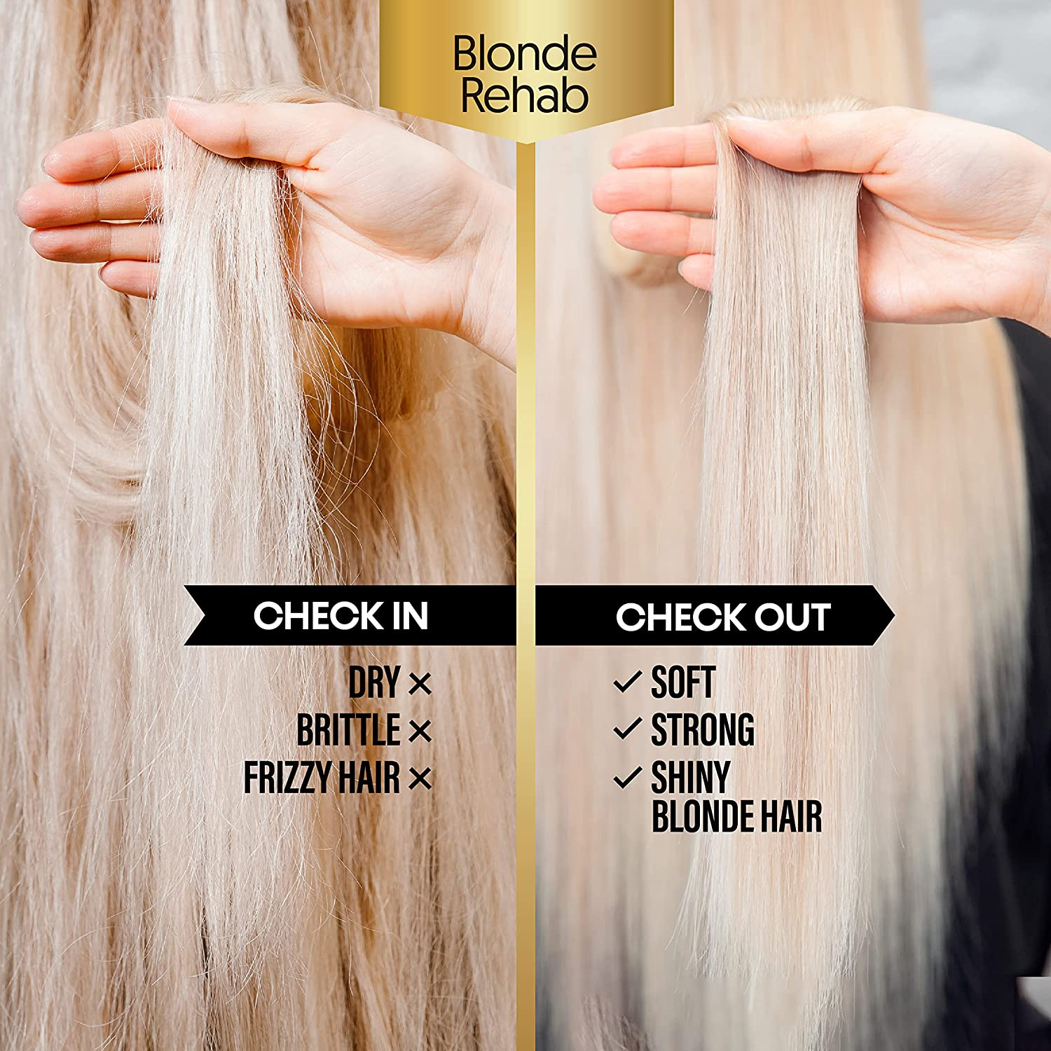 Provoke Blonde Rehab Bond Repair System No.4 Smooth and Defrizz Serum, 100 Ml image number 3