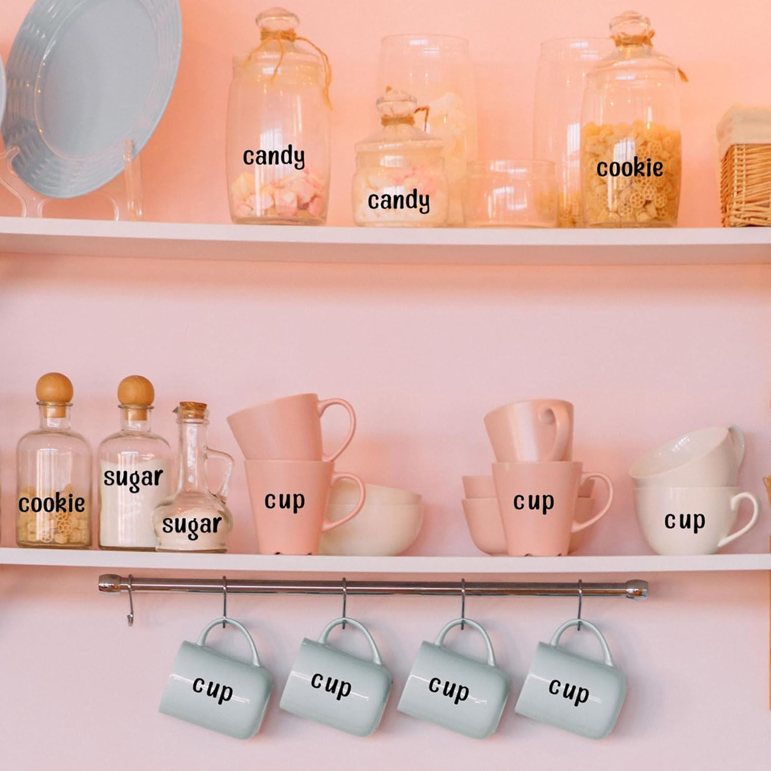 2080Pcs Letter Stickers - 10 Sheets of Vinyl Alphabet Stickers (1/2 Inch) in Uppercase & Lowercase - Small Decals for Scrapbooking, Classroom Use, and Craft Projects (Black) image number 4