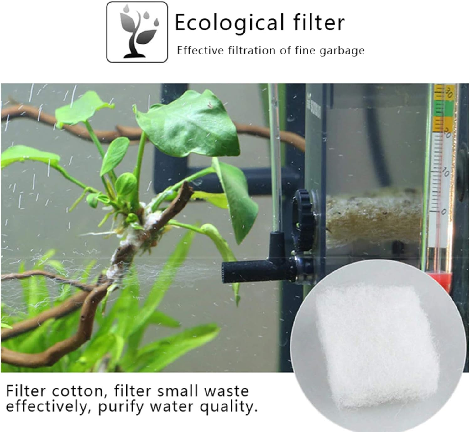 Marine Color Aquarium Surface Protein Skimmer 5W JY03 Aquarium Oil Film Processor JY-03 Oil Removal Filter Fish Tank Filter image number 1