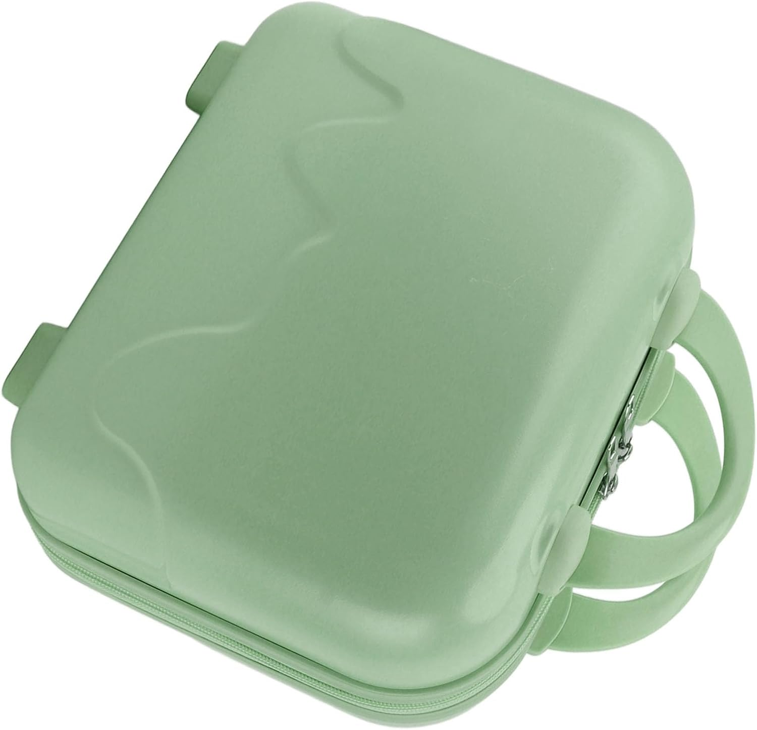 Carry on Luggage, 14 Inch Cosmetic Case for Travel (Matcha Green) image number 3