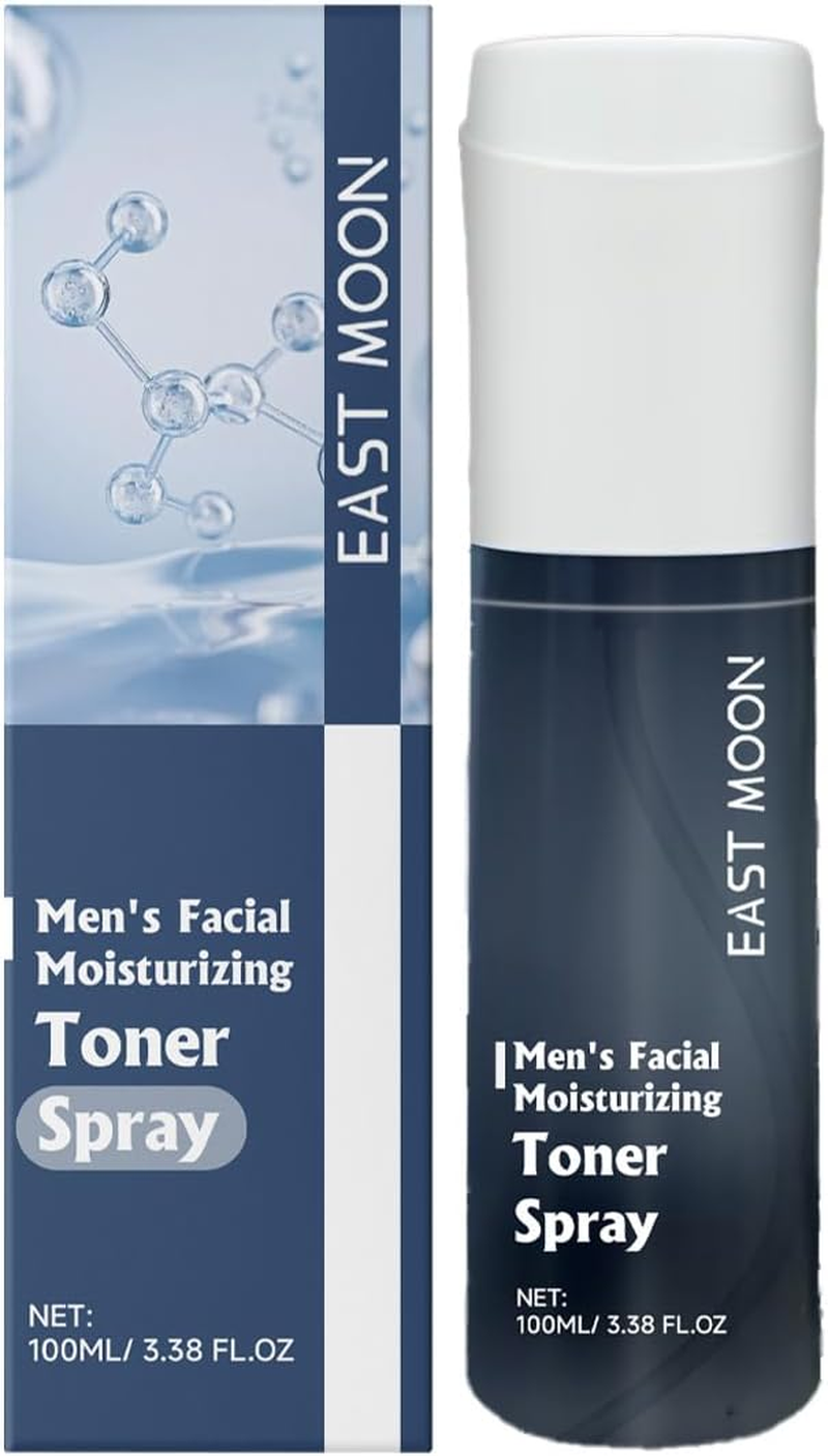 Men'S Facial Moisturising Toner Spray, 100Ml, Anti-Ageing and Firming, Deep Hydration image number 1