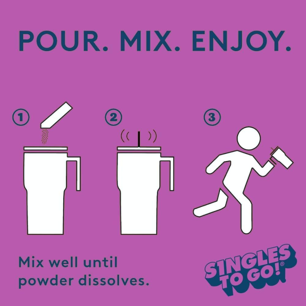 Jolly Rancher Singles to Go Water Drink Mix, Green Apple Flavored Powder Sticks, (12 Boxes with 6 Packets Each &ndash; 72 Total Servings)