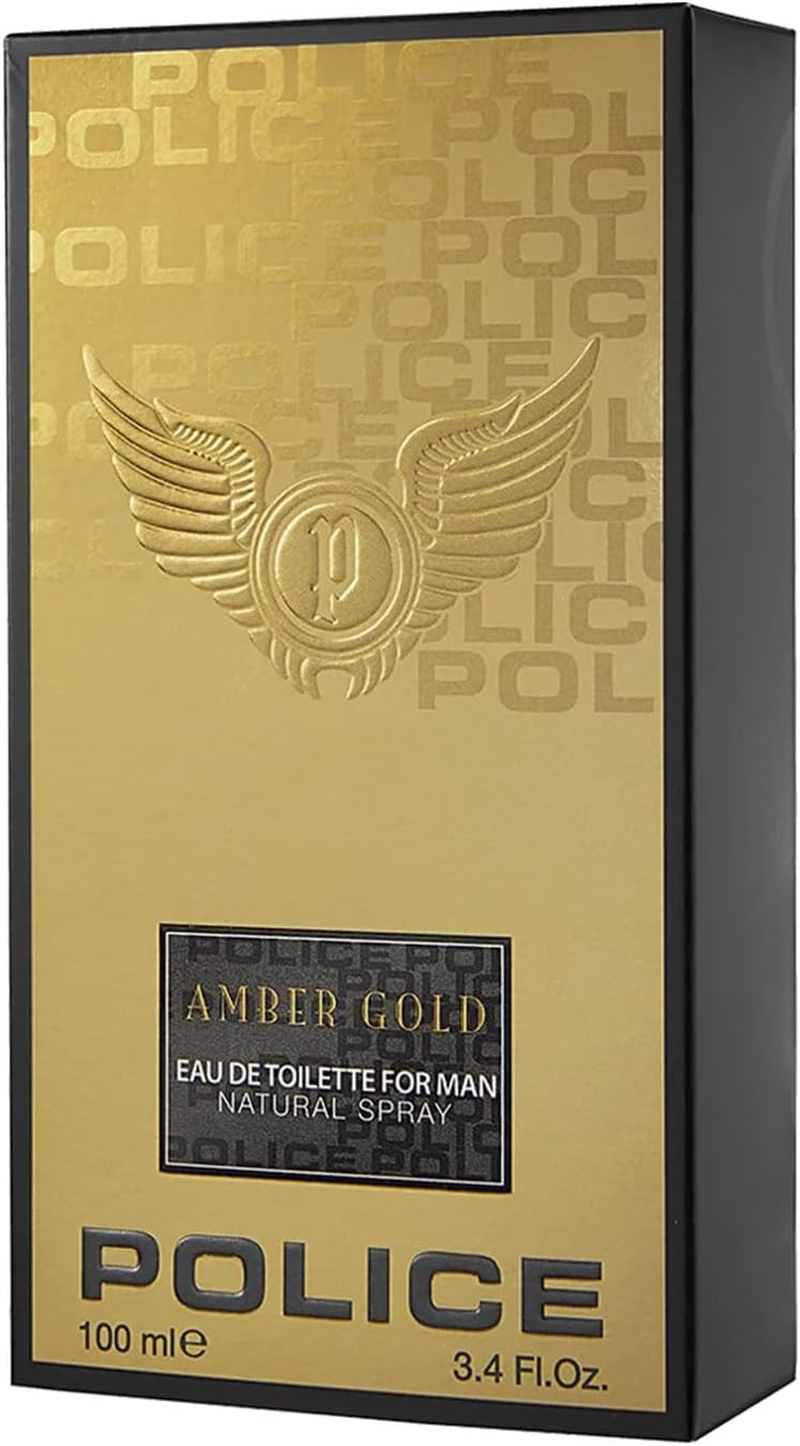 Police Men'S Amber Gold Eau De Toilette 100 Ml image number 1