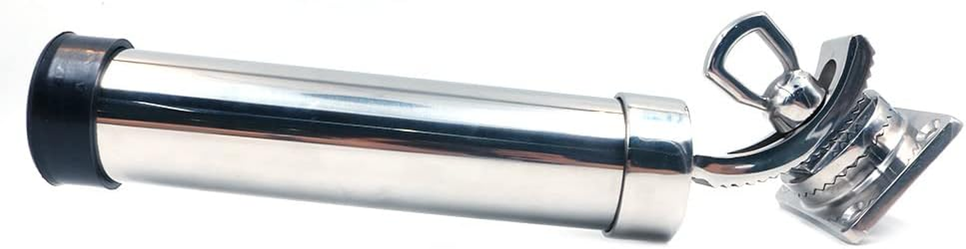 360 Degree Adjustable ZONADA Fishing Rod Holder, 316 Stainless Steel Fishing Rod Holder, Marine Grade, Deck Mount Rectangular Base for Marine Fishing Boat,Yacht image number 1