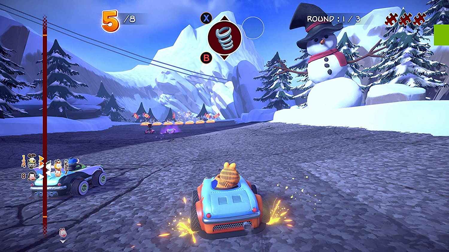 Garfield Kart Furious Racing (Nintendo Switch) image number 6
