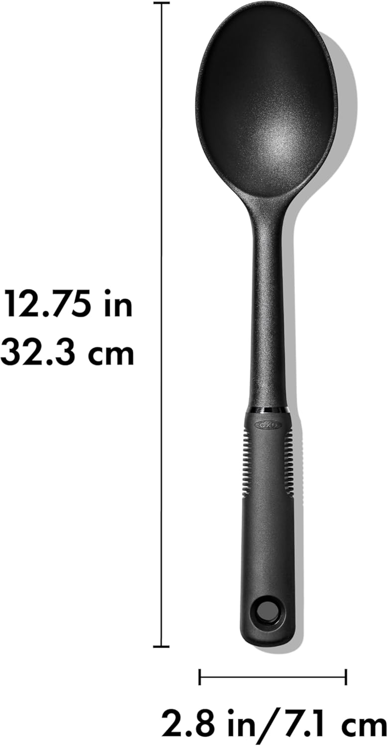 OXO Cooking Spoon, Black, 0719812029061 image number 1