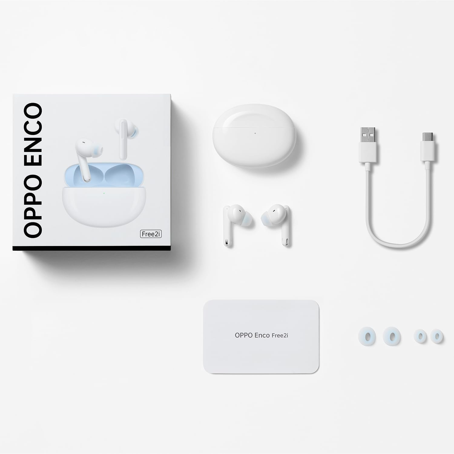 Oppo Enco Free 2I White image number 4