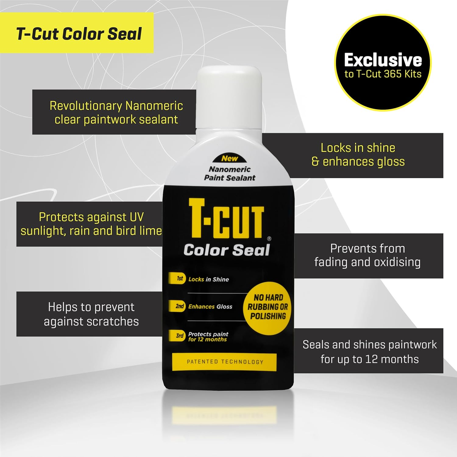 T-Cut 365 Paintwork Perfection, Car Polish and Restorer Kit, Ultimate Black - Paintwork Kit image number 5