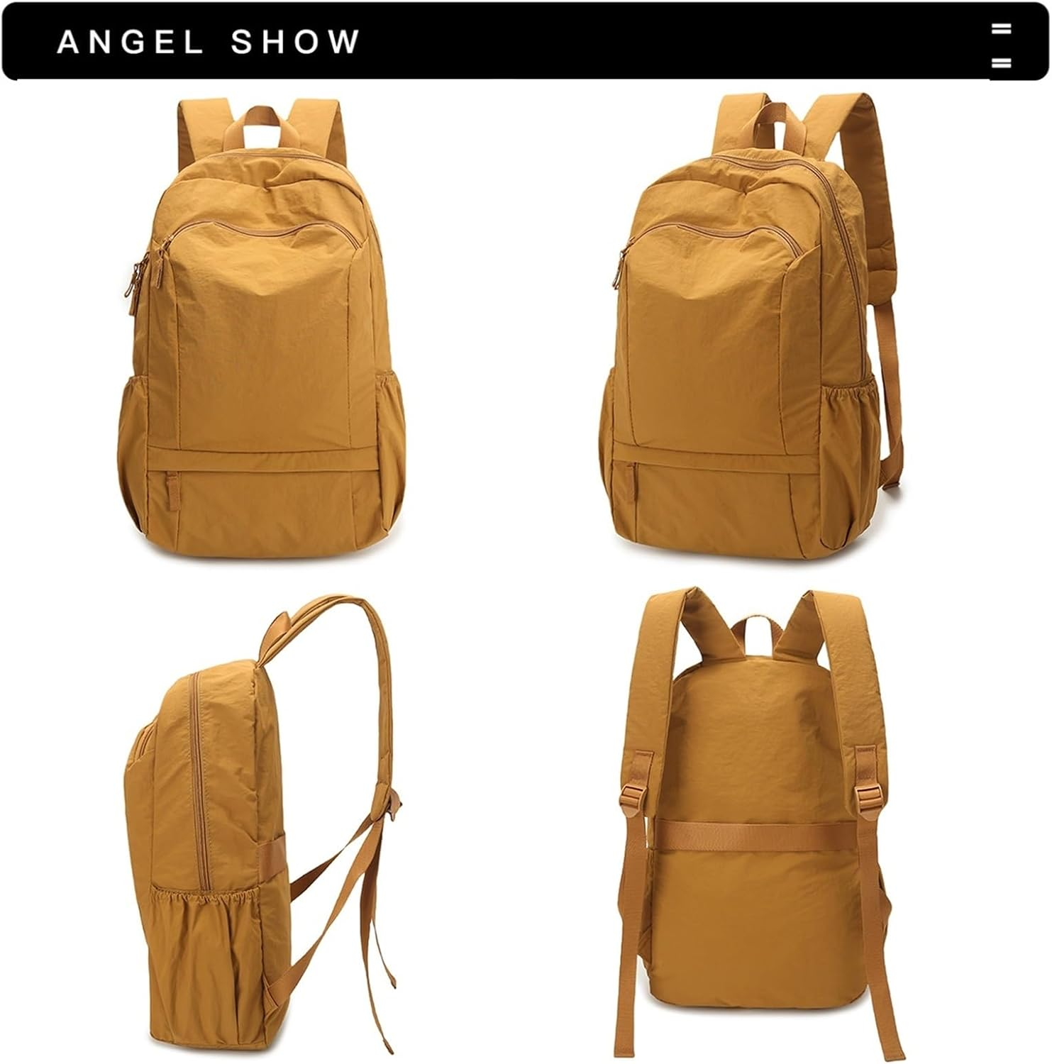 Outdoor Backpack Women'S Travel Lightweight Bag Ultra-Lightweight Mountaineering Sports - Blue image number 5