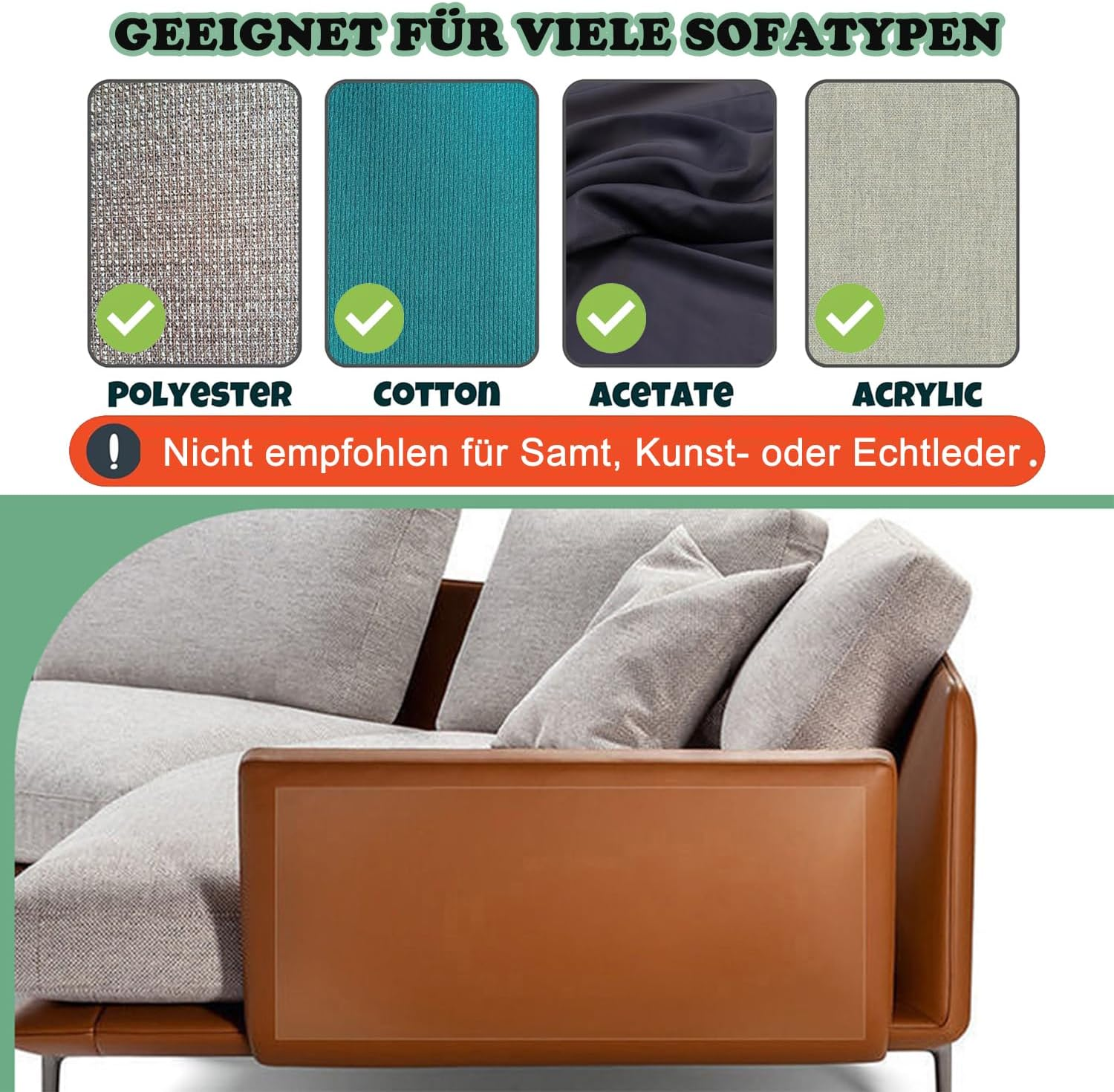 Scratch Protection Cat Tape, 20 Cm X 500 Cm Sofa Scratch Protection Pad with Self-Adhesive, Scratching Pads for Cats with Self-Adhesive Cat Scratch Protection Film, Furniture Protection, Scratch Pads image number 5