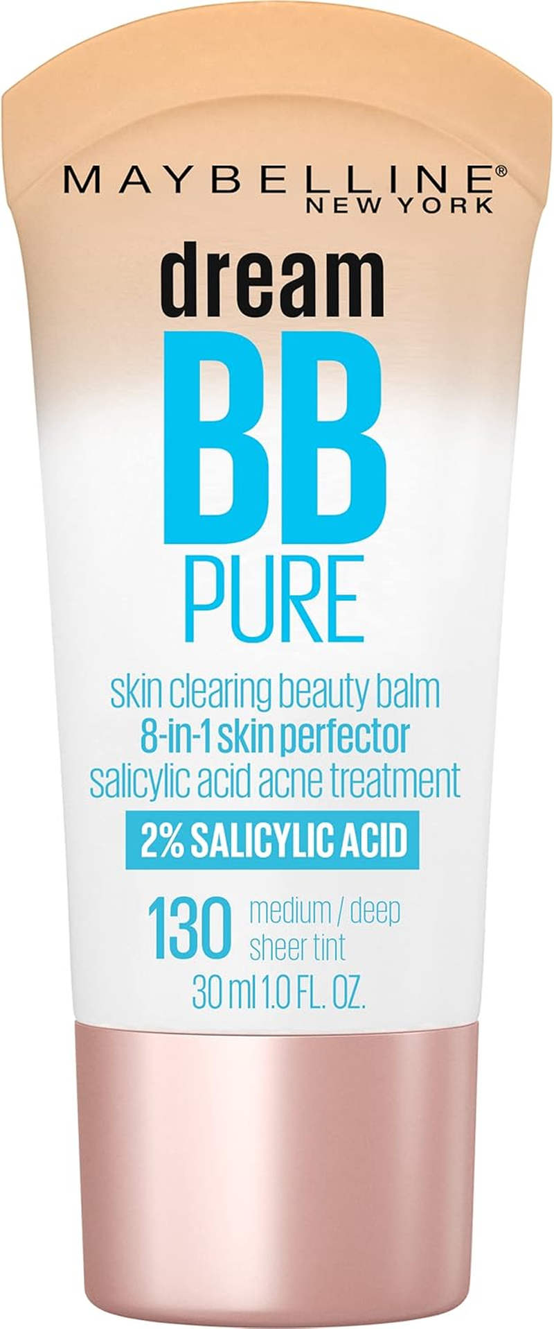 Maybelline Dream Pure BB Cream, Medium, 1 Fl. Oz. (Packaging May Vary)