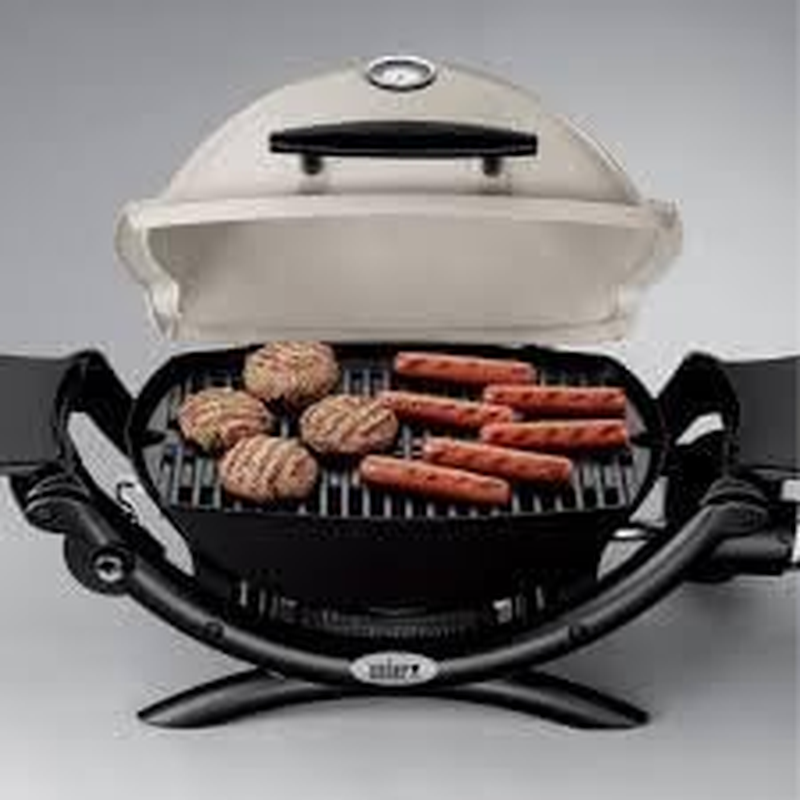 Half BBQ Grill Plate | Fits Weber Q Series | Q2000 | Q2200 | Q200 | Q220 | Cast Iron Griddle | Matt Porcelain Enamel Cooking Plate | BBQ Accessories | NOT for N Series image number 4