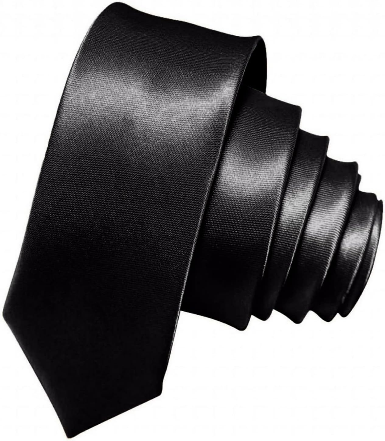 Mens Skinny Tie Plainslim Necktie Formal Casual Narrow Men'S Classic Striped Business Formal Woven Silk Ties Wedding Party Tie Neckties