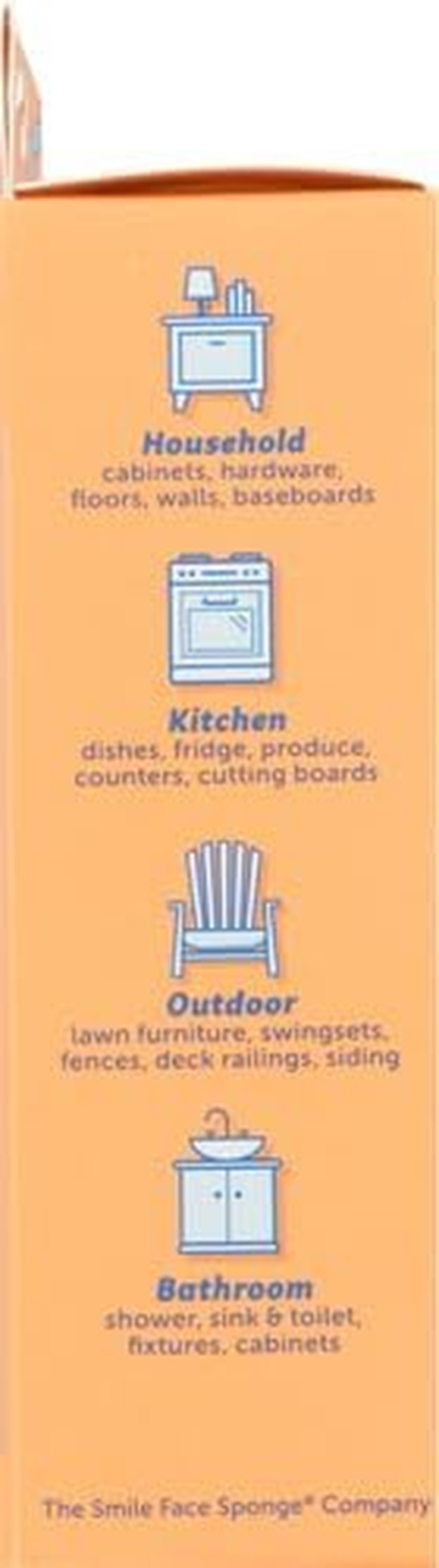 The Original Scrub Daddy - Multipurpose Cleaning Sponge - Soft in Warm Water, Firm in Cold Water for Tough Cleaning - Scratch Free, Odour Resistant, Ergonomic (Pack of 2) image number 1