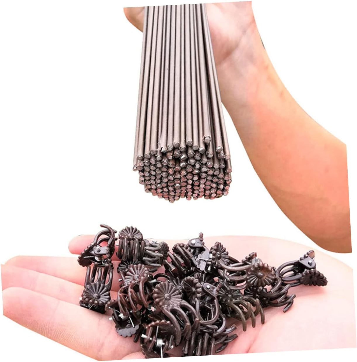 BESPORTBLE Plant Fixing Clips Gardening Clamps 20Pcs Iron PP Material for Climbing Vines Plant Support Sturdy Fixing Clips for Garden Home Use image number 5