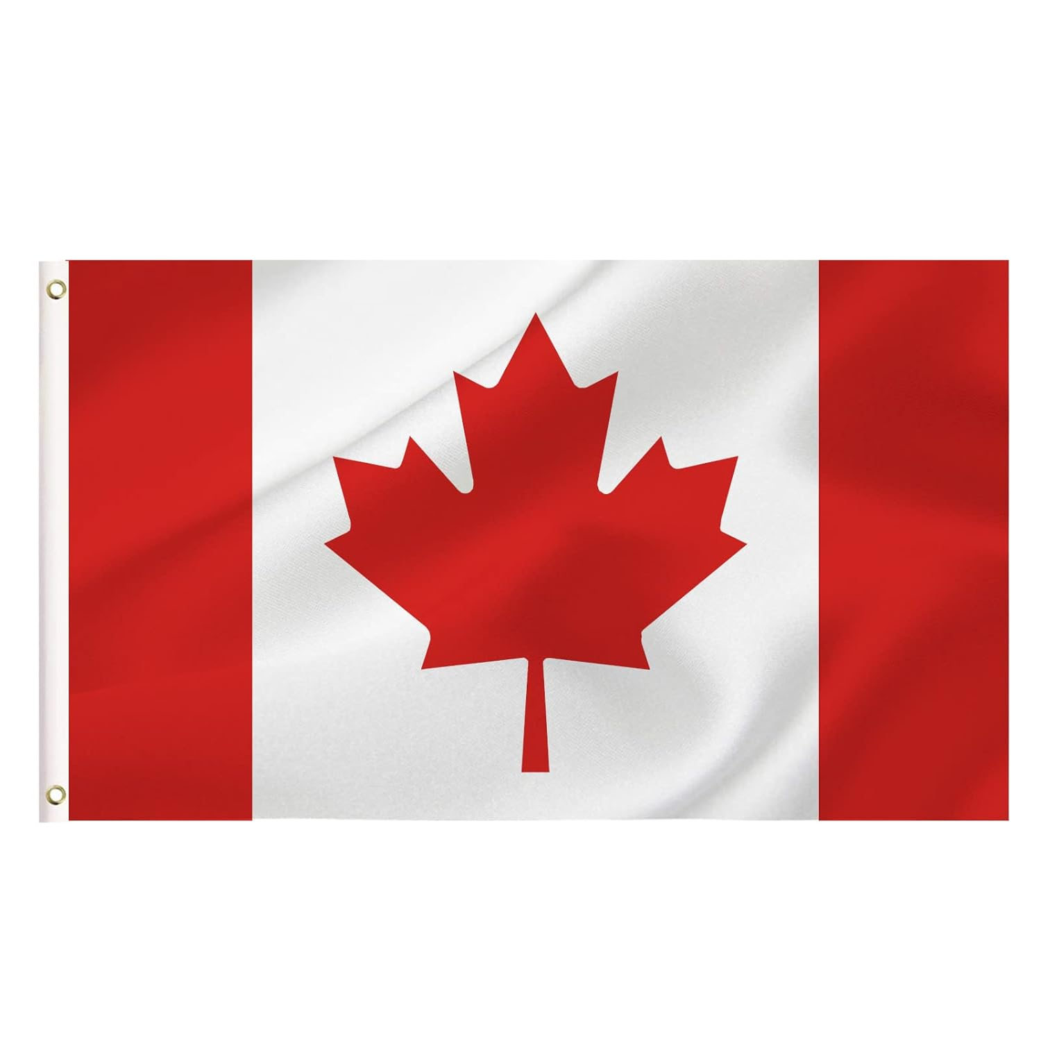 LARGE Canadian Flag, 3X5Ft Canada Flags Banner for Indoor Outdoor Decoration of Canada Yards.Parade or Express Mood