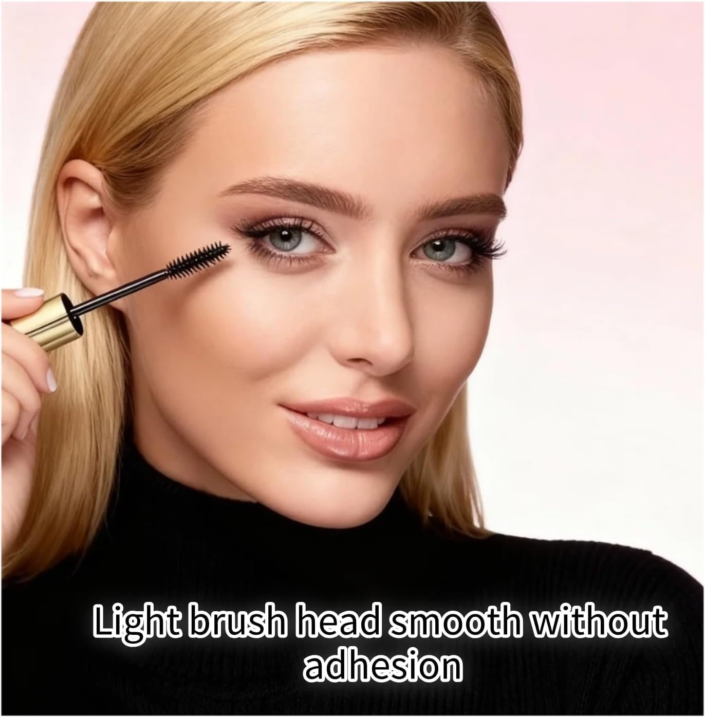 Kalione Empty Mascara Tubes with Spiral Brush Wand, Gold Cap Clear Container, 10Ml Refillable Bottles for Castor Oil, Eyelash Serum, 5 Pack，Diy Cosmetic Containers Bottles for Home and Travel