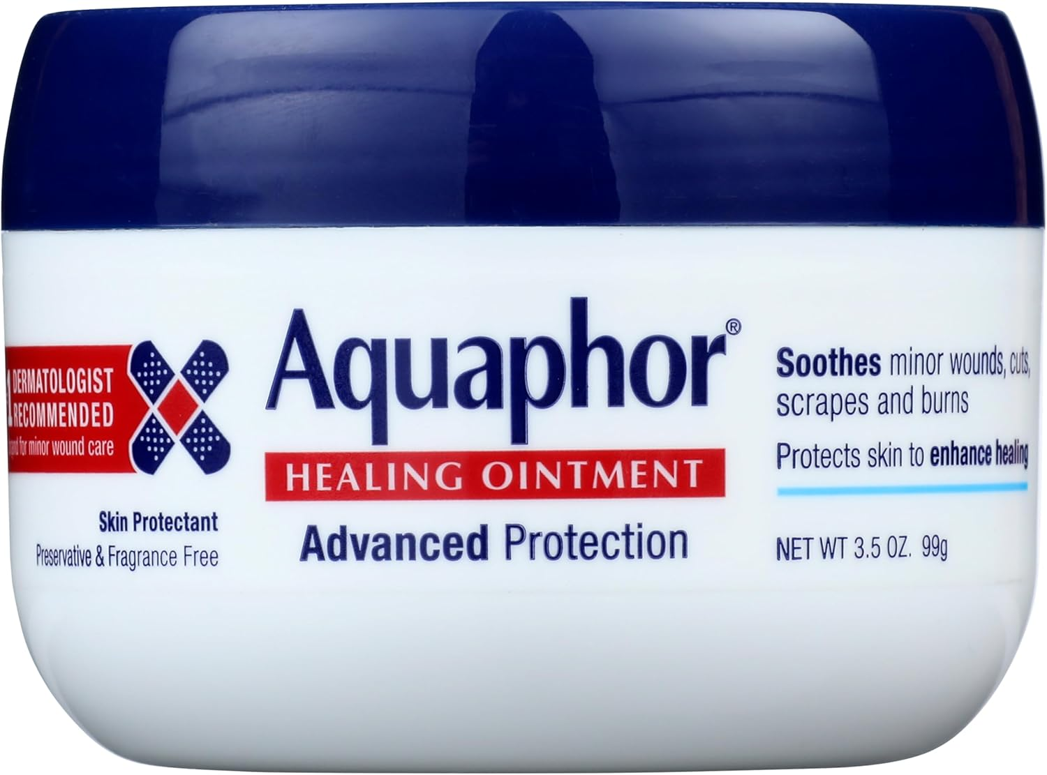 Aquaphor First Aid Ointment, Jar, 3.5 Oz image number 5