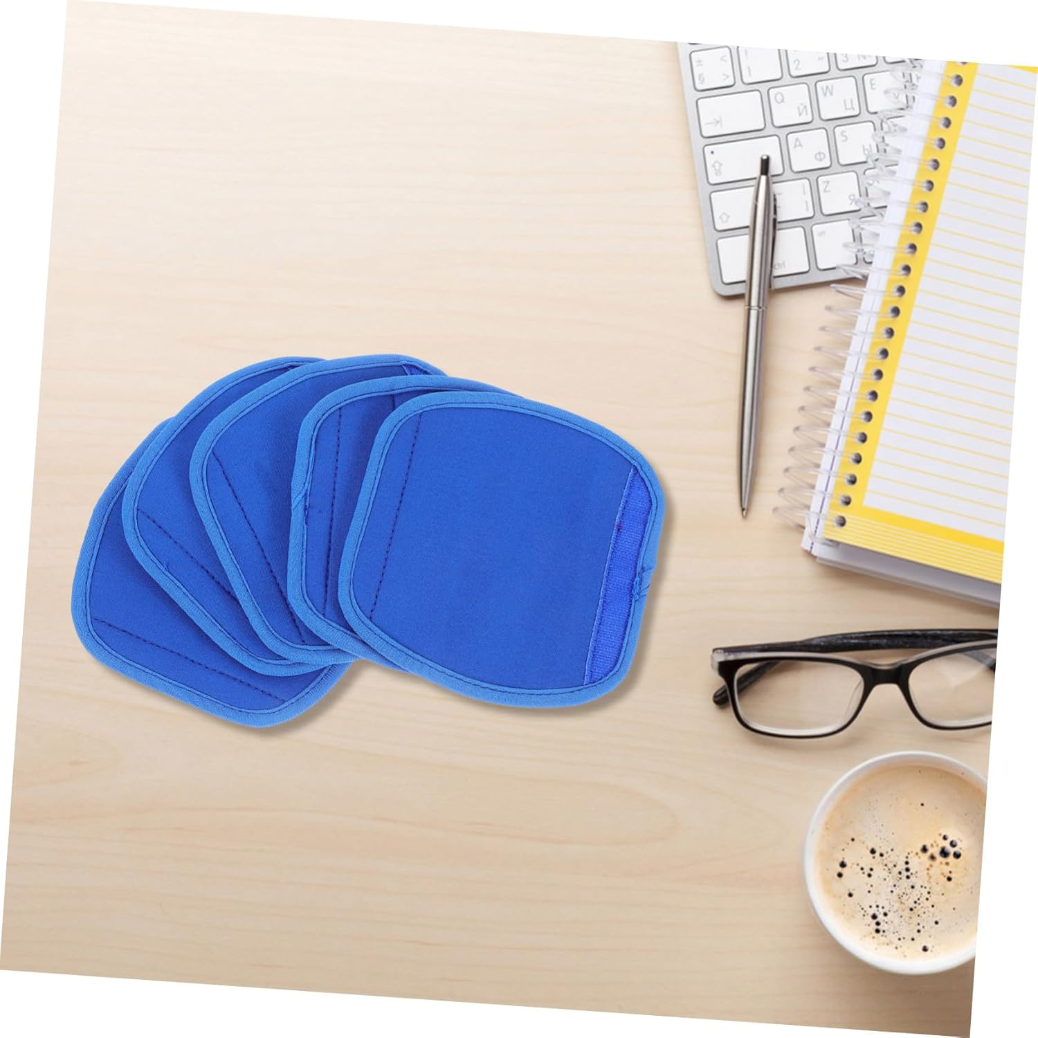 POPETPOP 5Pcs Luggage Handle Cover Portable Handle Wrap Luggage Identifiers for Suitcase Protection Covers for Travel Soft image number 1