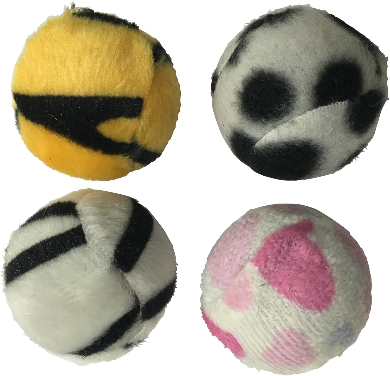 Codico Zebras &ndash; Pack of 4 Balls for Cats