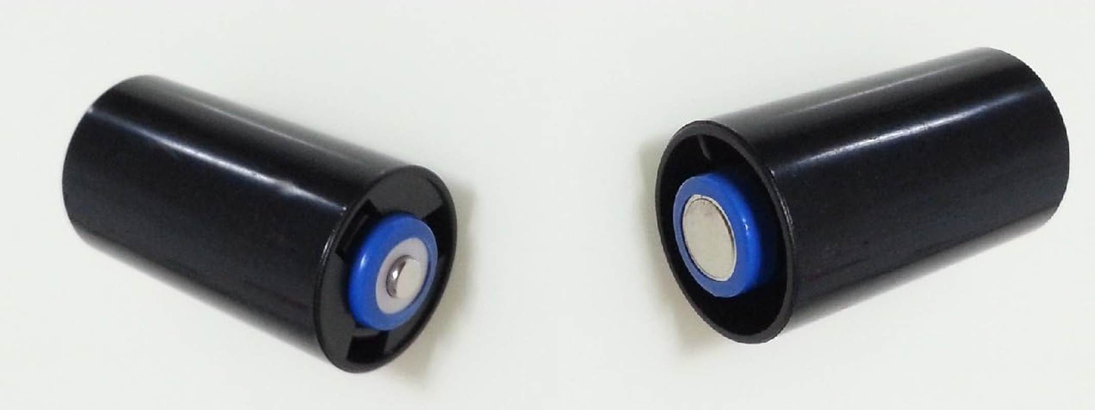 Lampvpath 10PCS AA to C Size Battery Adapter Case, AA to C Size Spacers, AA to Size C Battery Adapter Converter Case(10 Pack Black) image number 3