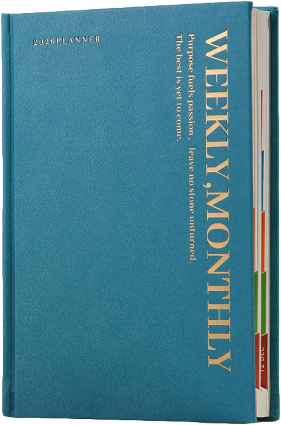 2026 Diary Journal Notebook Planner Weekly Planner Memo A5 Monthly Scheduler Daily Planner Paper for Home Office School Diary Travel Gift Birthday (Blue)